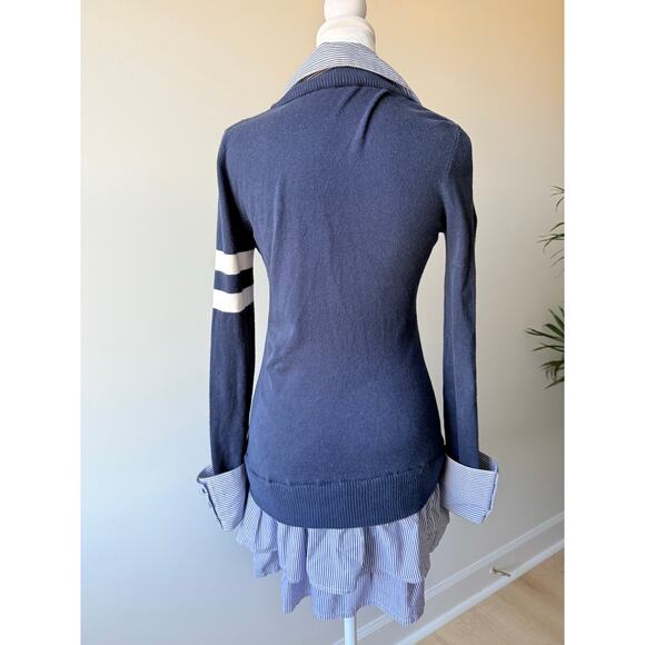 Taylor Swift Vintage xxi Forever 21 Layered Sweater Dress Small - Picture 8 of 9